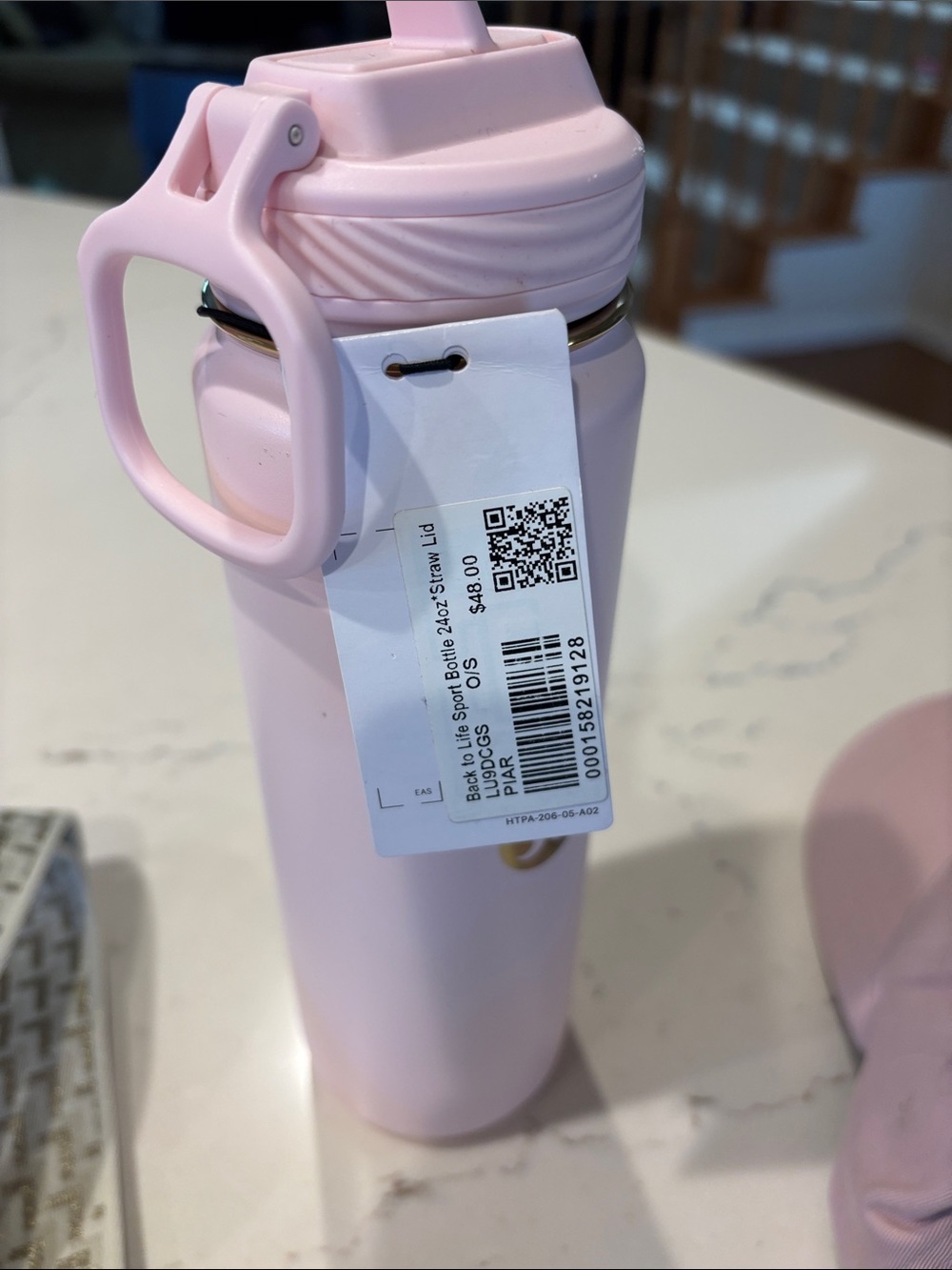 lululemon Pretty In Pink Bundle—Water Bottle, Cap & Accessories, NWT + Gift Bag - Picture 9 of 13